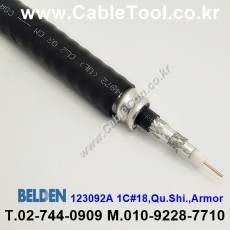 BELDEN 123092A 010(Black) 300M, 벨덴 RG6