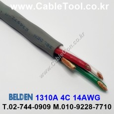 BELDEN 1310A 008(Gray) 4C 14AWG 벨덴 300M