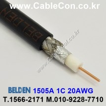 BELDEN 1505A 010(Black) RG-59/U 벨덴 3M