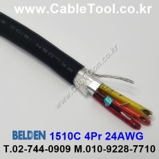 300m(롤) 벨덴1510C (미터당 ₩8,910) 벨덴케이블 1510C BELDEN 1510C 4Pair 24AWG 오디오멀티 블랙