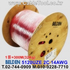 벨덴케이블 5120UZE BELDEN (Red 300m)