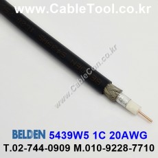 300m(롤) 벨덴5439W5 (미터당 ₩1,900) 벨덴케이블 5439W5 BELDEN 5439W5 1C 20AWG New Generation Sound Security Alarm