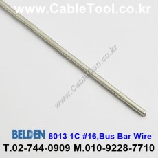 300m(롤) 벨덴8013 (미터당 ₩4,620) 벨덴케이블 8013 BELDEN 8013 1C 16AWG Hook Up Wire NONE
