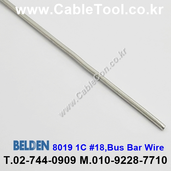 30m(롤) 벨덴8019 (미터당 ₩4,610) 벨덴케이블 8019 BELDEN 8019 1C 18AWG Hook Up Wire NONE