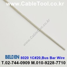 300m(롤) 벨덴8020 (미터당 ₩2,180) 벨덴케이블 8020 BELDEN 8020 1C 20AWG Hook Up Wire NONE