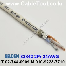 벨덴케이블 82842(Y64348) BELDEN RS485 (Natural 1m)