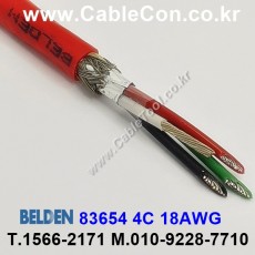 300m(롤) 벨덴83654 미터당 ₩21,210 벨덴케이블 83654 BELDEN 83654 오디오, 제어, 계장용