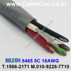 30m 벨덴8465 미터당 ₩8,800 벨덴케이블 8465 BELDEN 8465 5C 18AWG