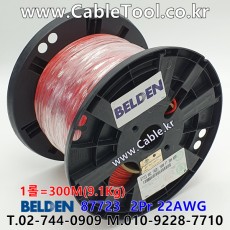 벨덴케이블 87723 BELDEN 라인 라벨 (Red 300m)