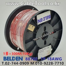 벨덴케이블 88760 BELDEN 라인 라벨 (Red 300m)