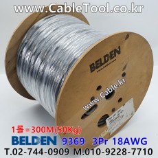 벨덴케이블 9369 BELDEN (Chrome 300m)
