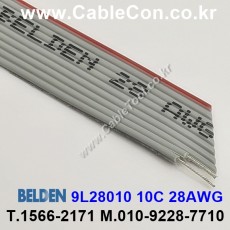 10m 벨덴 9L28010 008(Gray) 미터당 ₩1,860 BELDEN 10C 28AWG
