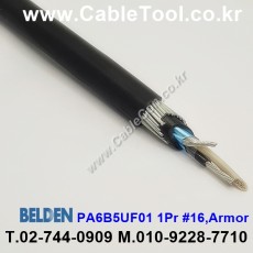 300m(롤) 벨덴PA6B5UF01 (미터당 ₩10,000) 벨덴케이블 PA6B5UF01 BELDEN PA6B5UF01 1Pr #16 INDUSTRIAL 블랙