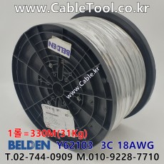 벨덴케이블 Y62103 BELDEN (Gray 330m)