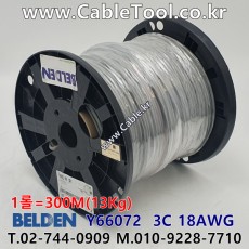 벨덴케이블 Y66072 BELDEN (Gray 300m)
