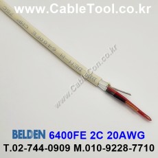 BELDEN 6400FE (300미터) 벨덴케이블