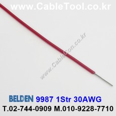 벨덴케이블 9987 BELDEN (Red 300m)