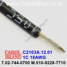 Carol C2103A.21.01, UL AWM 1015, TEW, VW-1 30미터 , (BELDEN 8918, AlphaWire 3075 동등사양)