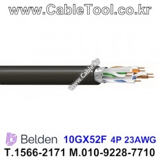 벨덴케이블 10GX52F BELDEN BLACK 300m 네트워크케이블 Cat6A