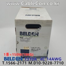 150m 벨덴 1310A 미터당 ₩14,740 벨덴케이블 1310A BELDEN 4C 14AWG