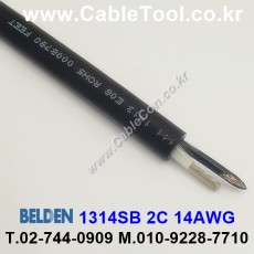 벨덴케이블 1314SB BELDEN 주석도금 (Black 300m)