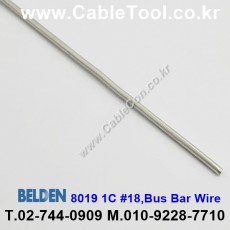 300m(롤) 벨덴8019 (미터당 ₩3,030) 벨덴케이블 8019 BELDEN 8019 1C 18AWG Hook Up Wire NONE