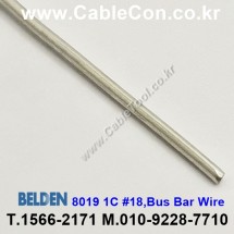 30m(롤) 벨덴8019 (미터당 ₩4,610) 벨덴케이블 8019 BELDEN 8019 1C 18AWG Hook Up Wire NONE