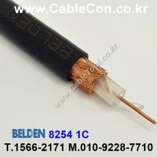 150m 벨덴8254 미터당 ₩8,000 벨덴케이블 8254 BELDEN 8254 1Coax 22AWG