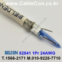 1m 벨덴82841  벨덴케이블 BELDEN 82841 1Pr 24AWG RS-485 CAN Bus