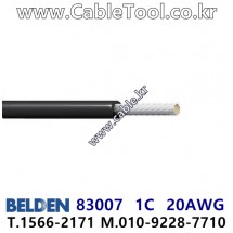벨덴케이블 BELDEN 83007 Black (1m)