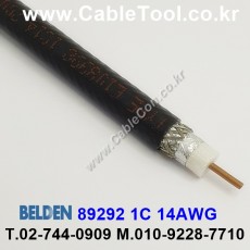 300m(롤) 벨덴89292 (미터당 ₩) 벨덴케이블 89292 BELDEN 89292 1Coax 14AWG 벨덴케이블 RG11 75옴 동축케이블