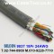 300m(롤) 벨덴9837 (미터당 ₩10,000) 벨덴케이블 9837 BELDEN 9837 18Pair 24AWG RS422 크롬그레이
