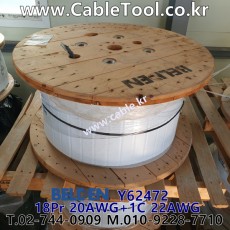 300m  벨덴 Y62472 벨덴케이블 Y62472 BELDEN 18Pair 20AWG *R9900000 m33000